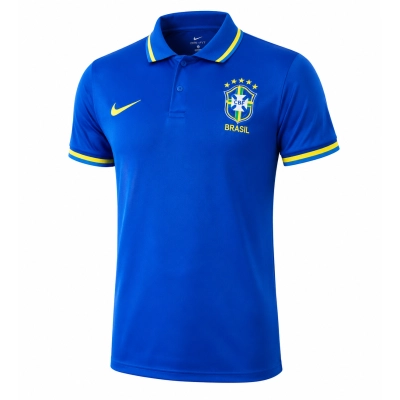 2026 World Cup POLO Brazil Blue Fan Version Men's Size 01