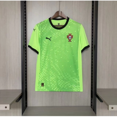 2026 World Cup Portugal Light Green Jersey 02