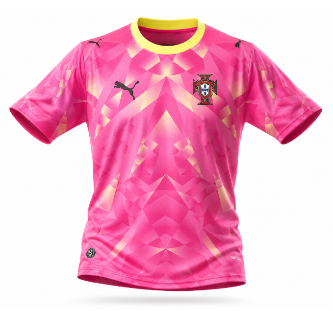 2026 Portugal Goalkeeper Jersey Pink
