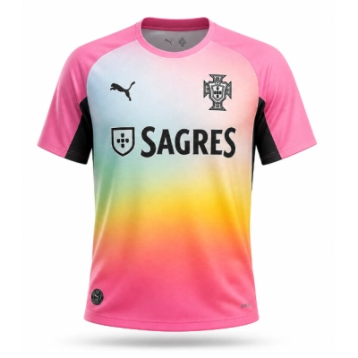 2026 World Cup Portugal Pink Jerseys Mens Size 01