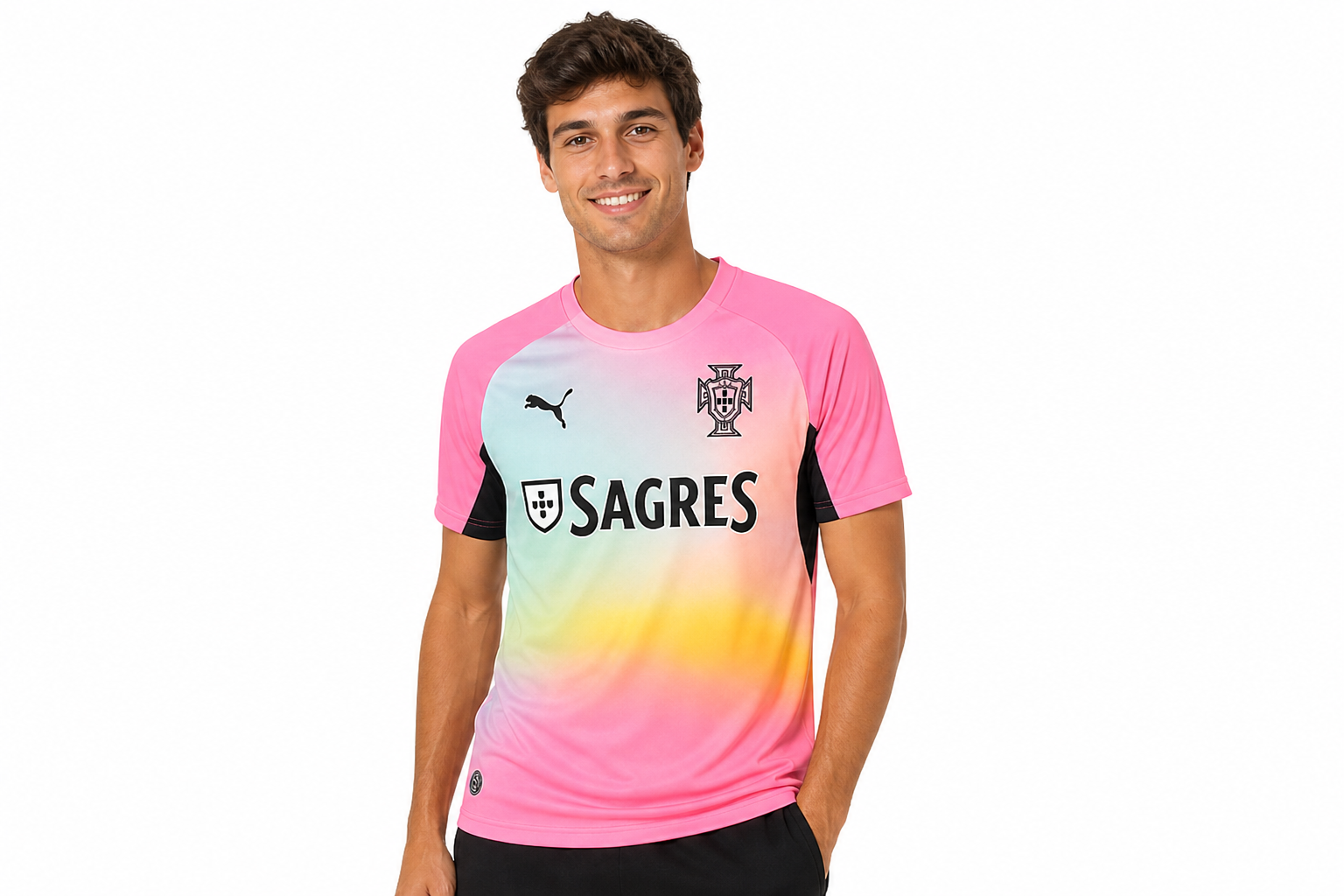 2026 World Cup Portugal Pink Jerseys Mens Size