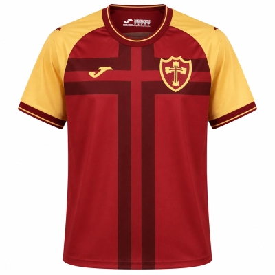 2026 Portugal Concept Version Home Jersey Red Yellow 01