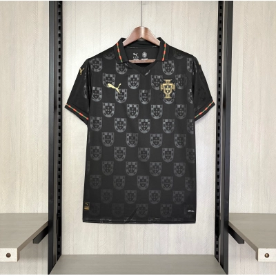 2026 World Cup Portugal Special Edition Black Jersey 02