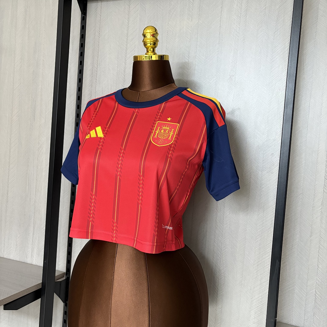 2026 World Cup Short  Spain Home Jersey Womens Size