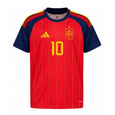 2026 World Cup Spain Home Customization Mens Size 01