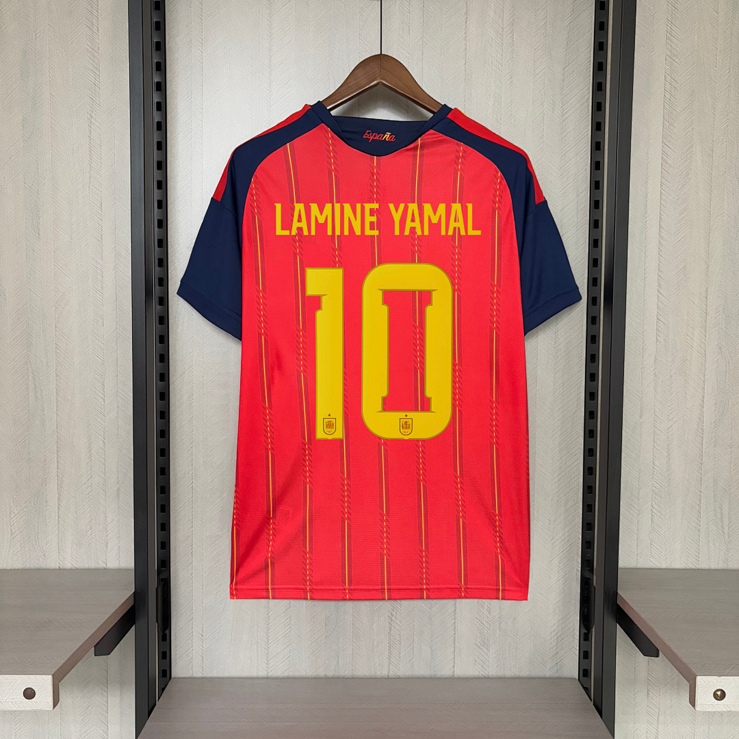 2026 World Cup Spain Home Customization Mens Size