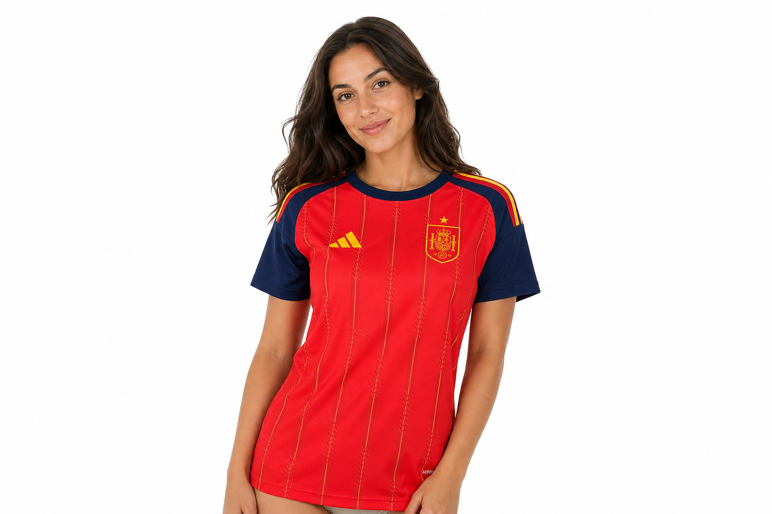 2026 World Cup Spain National Team Home Jersey Red Adidas Womens Size
