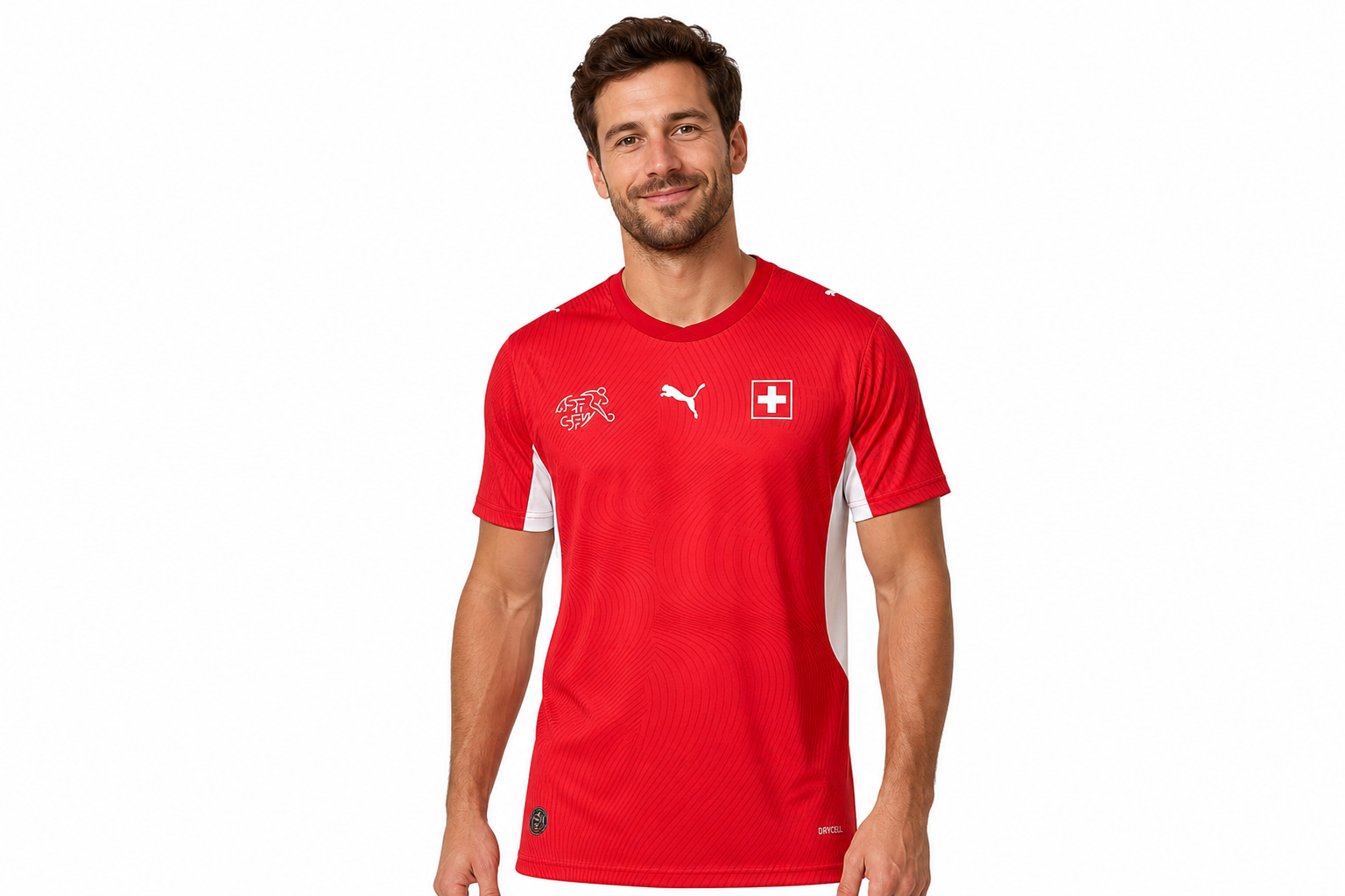 2026 World Cup Switzerland Home Jersey Men's Size