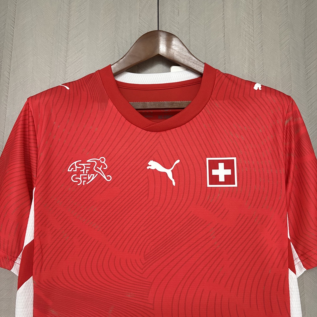 2026 World Cup Switzerland Home Jersey Men's Size