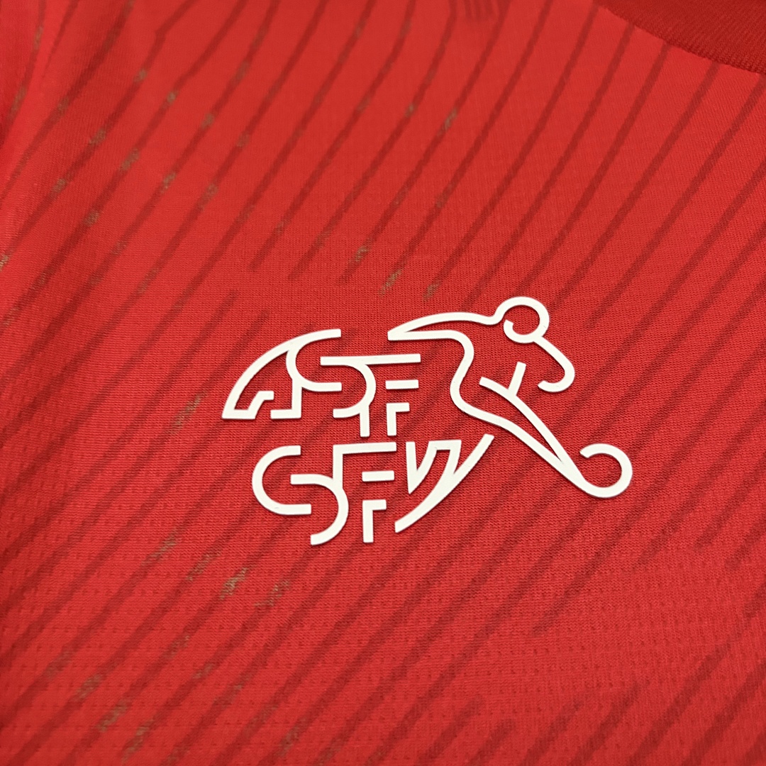 2026 World Cup Switzerland Home Jersey Men's Size