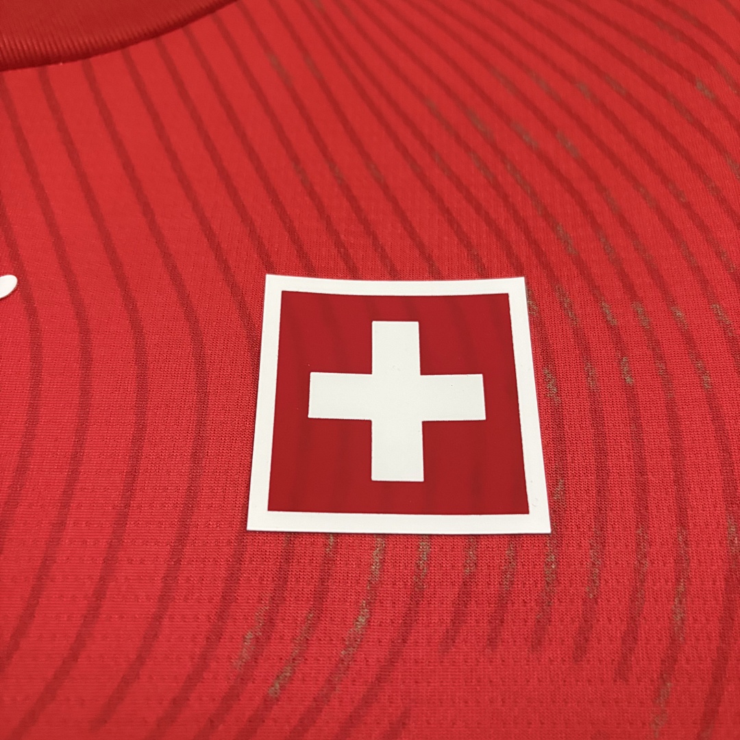 2026 World Cup Switzerland Home Jersey Men's Size