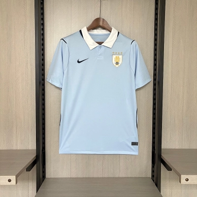 2026 World Cup Uruguay Home Jersey 02