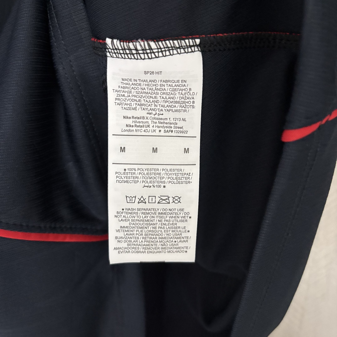 Camiseta de visitante de la selección nacional de EE. UU. para el Mundial de 2026, azul oscuro, Nike, para hombre, talla