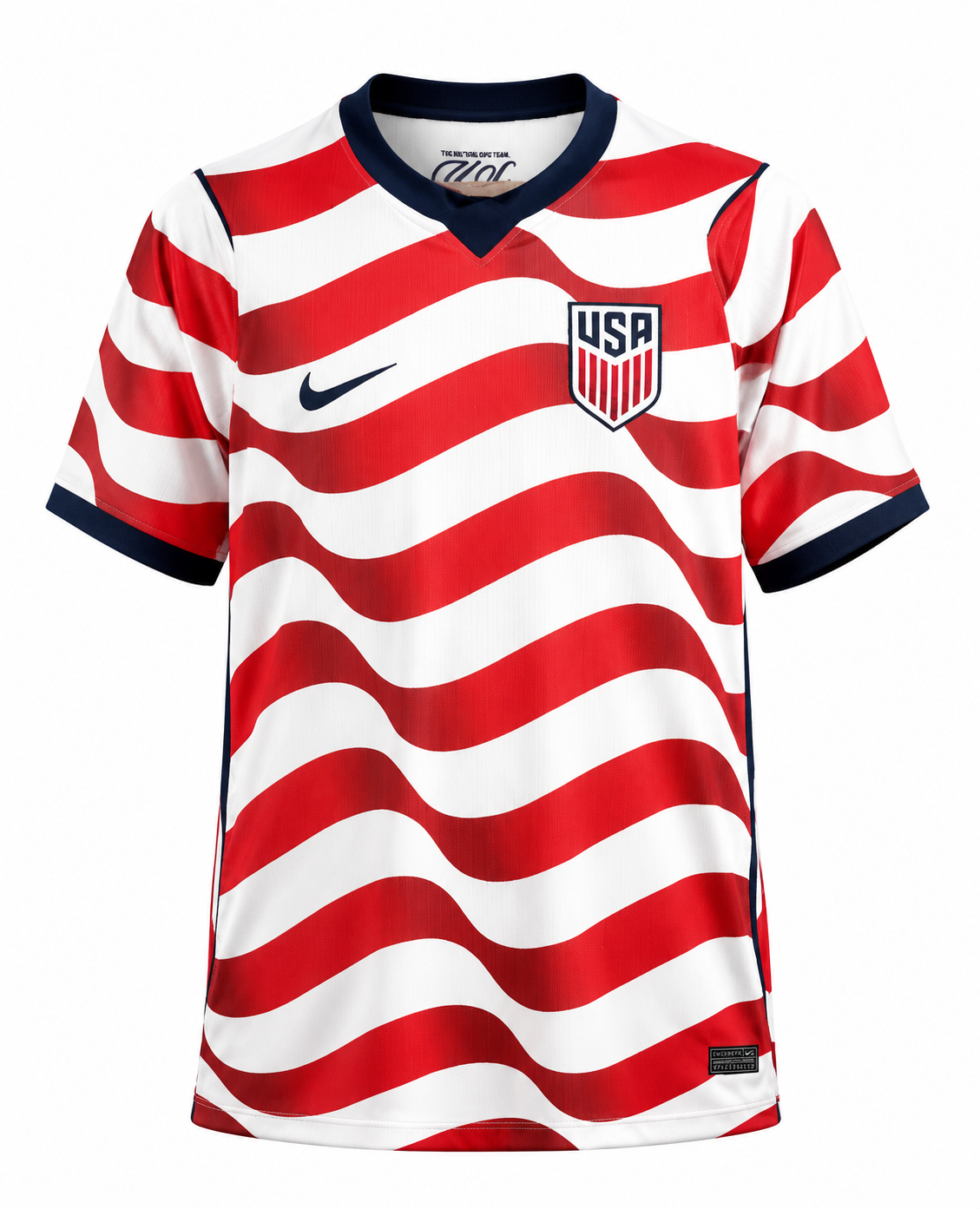 Equipación local de la selección nacional de EE. UU. para el Mundial de 2026, roja, de Nike, para hombre, talla