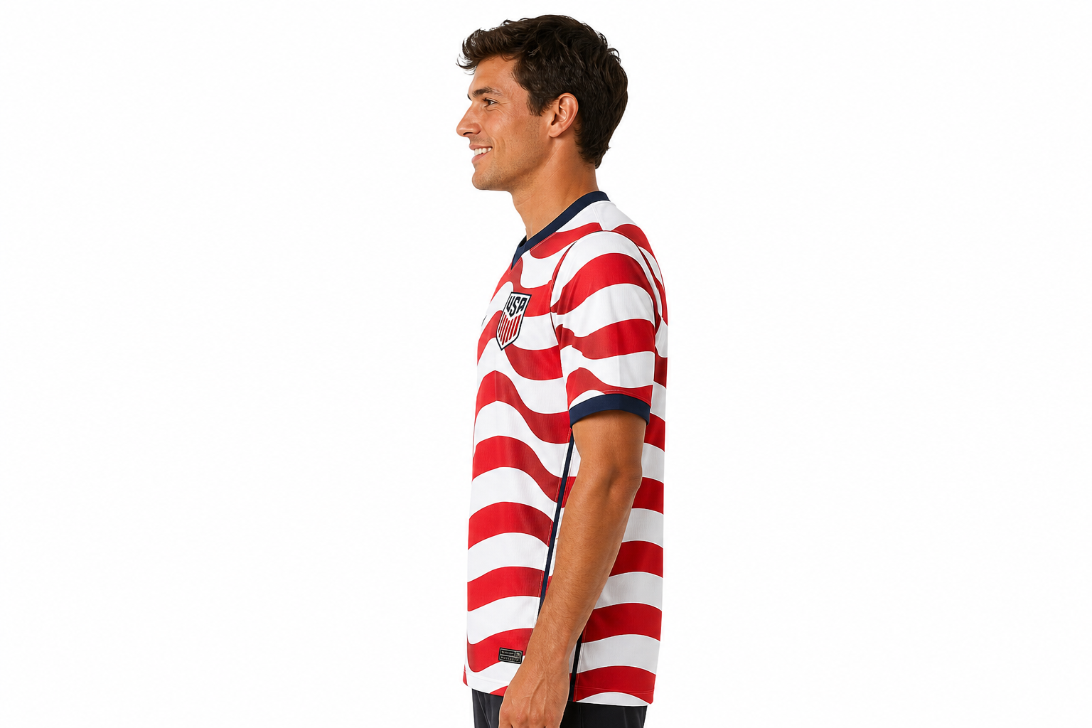 Equipación local de la selección nacional de EE. UU. para el Mundial de 2026, roja, de Nike, para hombre, talla