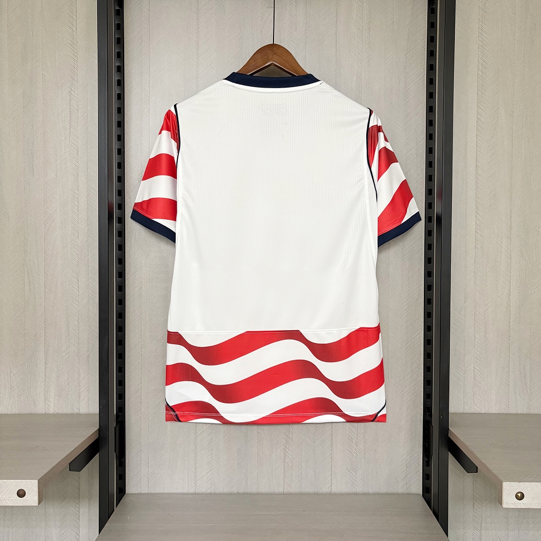 Equipación local de la selección nacional de EE. UU. para el Mundial de 2026, roja, de Nike, para hombre, talla