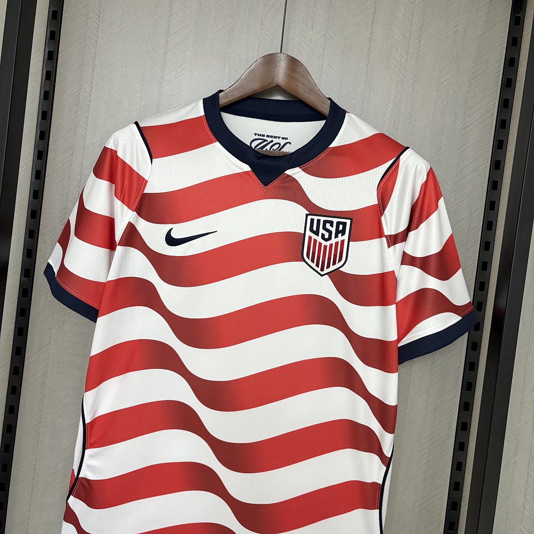 Equipación local de la selección nacional de EE. UU. para el Mundial de 2026, roja, de Nike, para hombre, talla