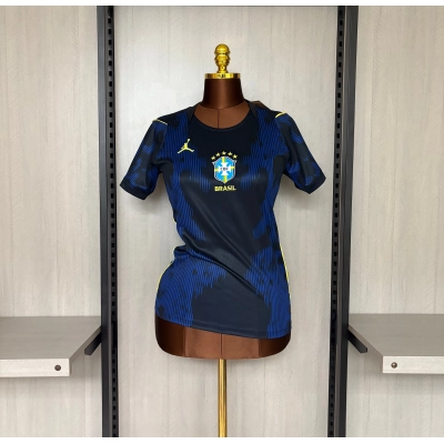 2026 World Cup Women's  Brazil Away Jersey Fan Version 02
