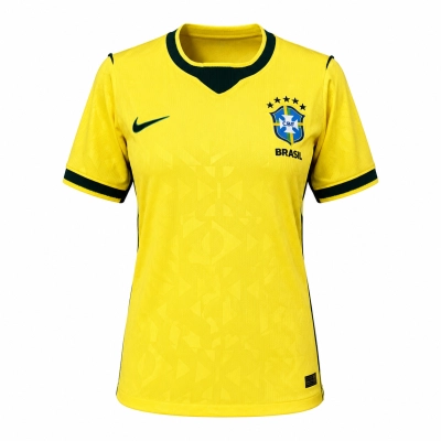 2026 World Cup Women's  Brazil concept version yellow Jersey 01
