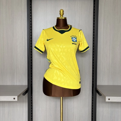 2026 World Cup Women's  Brazil concept version yellow Jersey 02