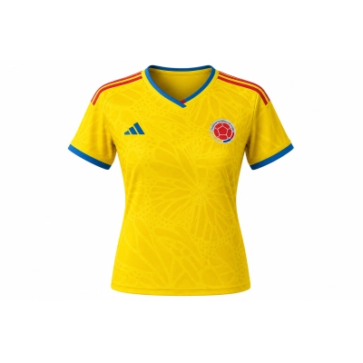 2026 World Cup Womens Colombia Home Jersey Mens Size 01