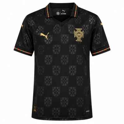 2026 World Cup Womens Portugal Special Edition Black Jersey 01