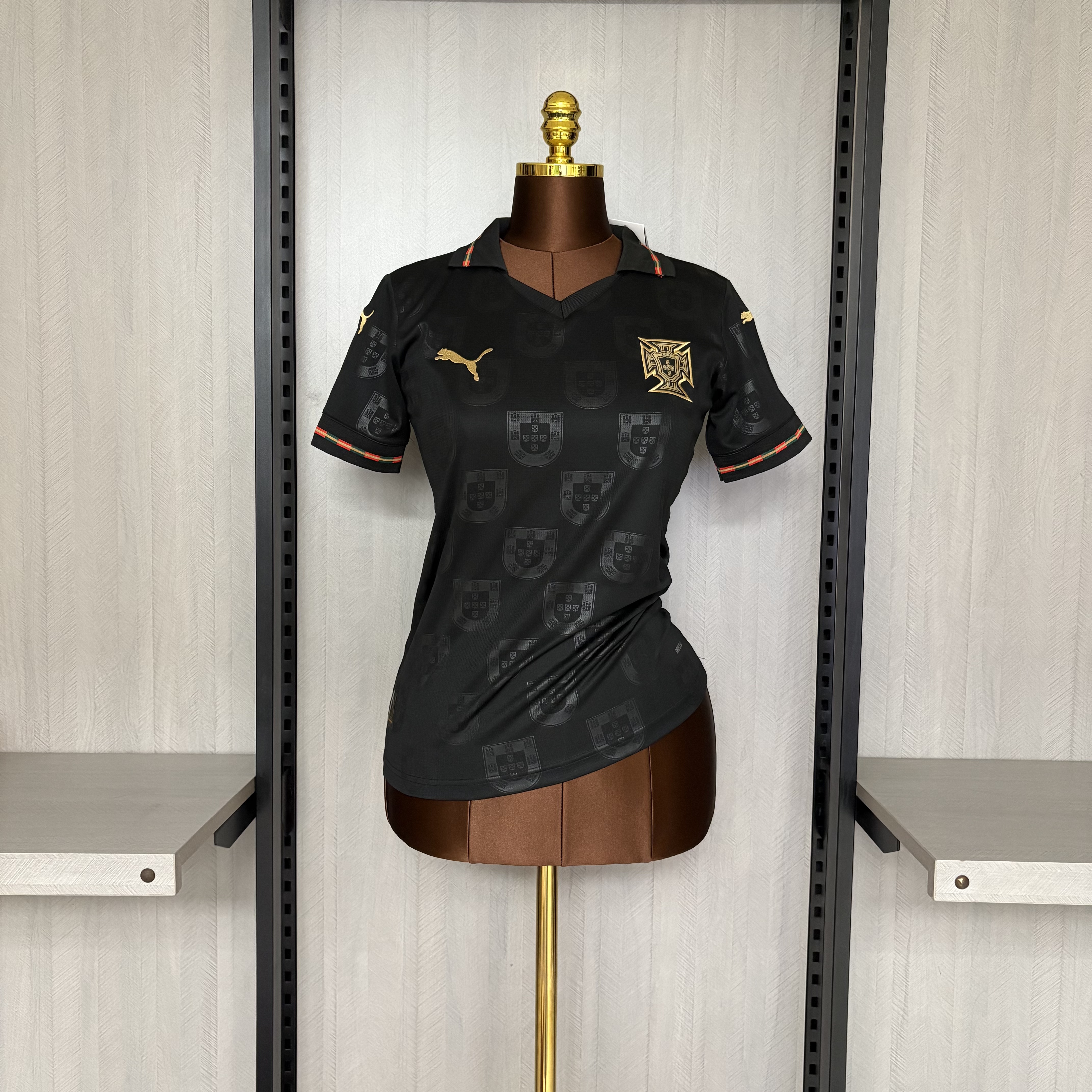 2026 World Cup Womens Portugal Special Edition Black Jersey