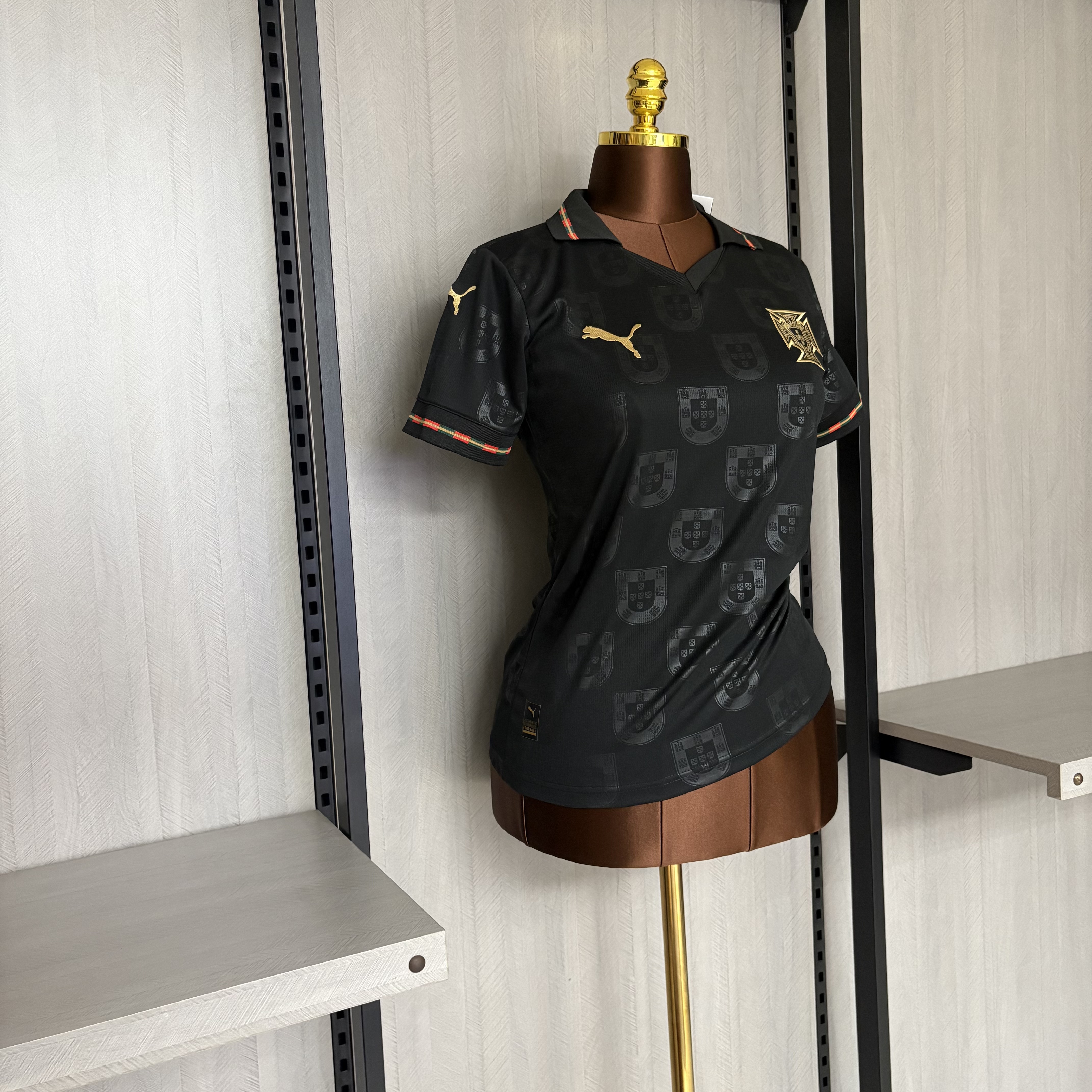 2026 World Cup Womens Portugal Special Edition Black Jersey