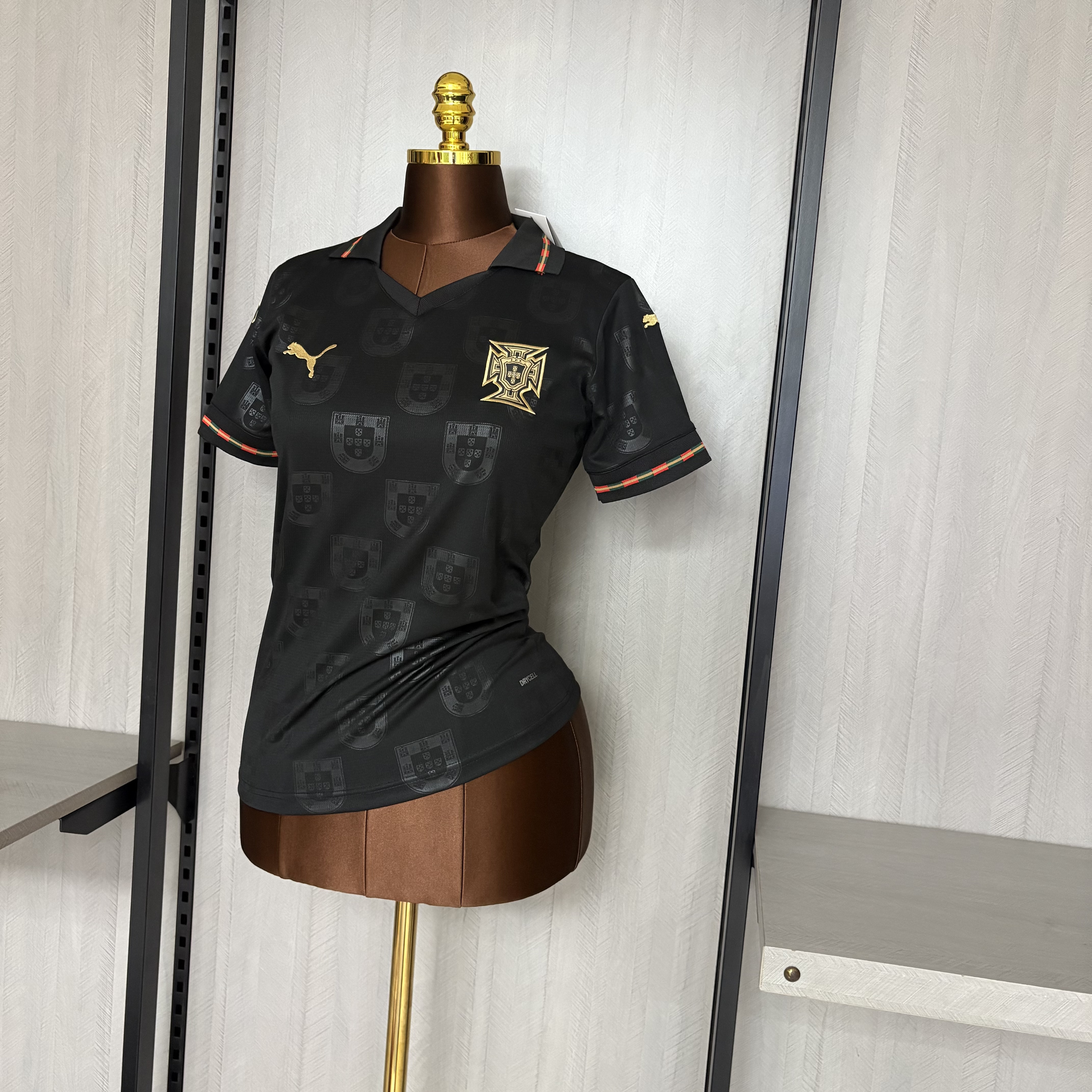 2026 World Cup Womens Portugal Special Edition Black Jersey