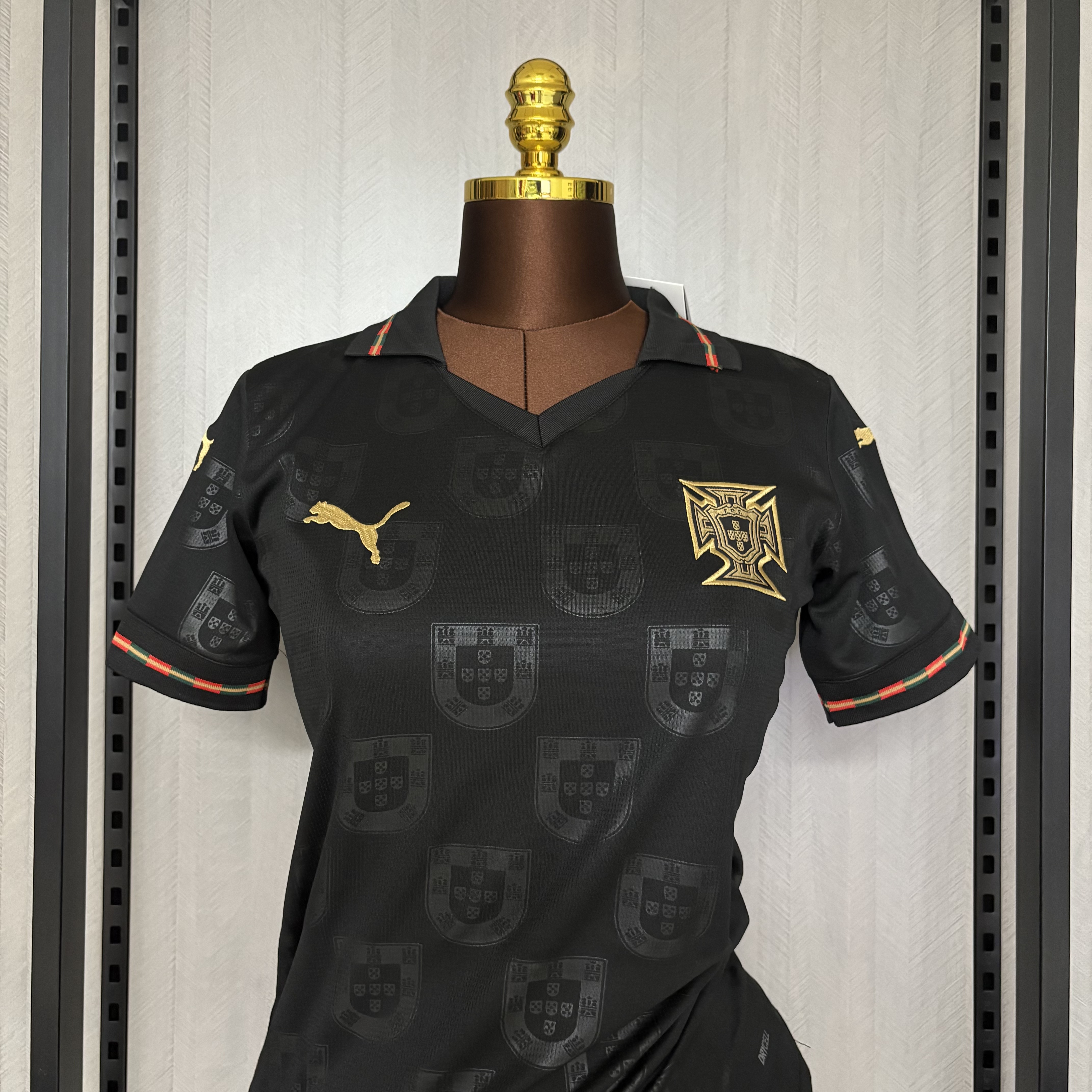 2026 World Cup Womens Portugal Special Edition Black Jersey