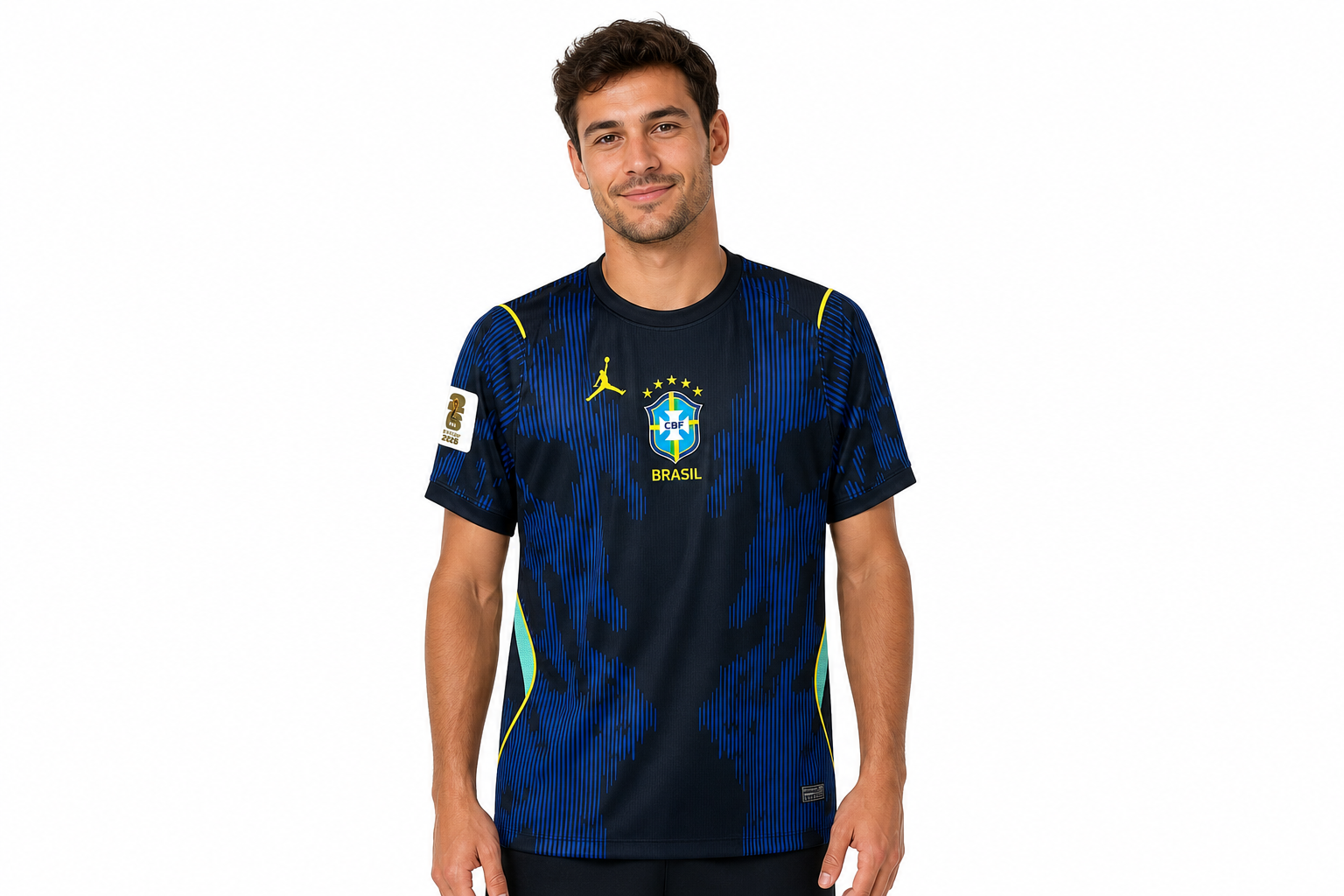 26_27 Brazil 2026 World Cup Patch Men's Size