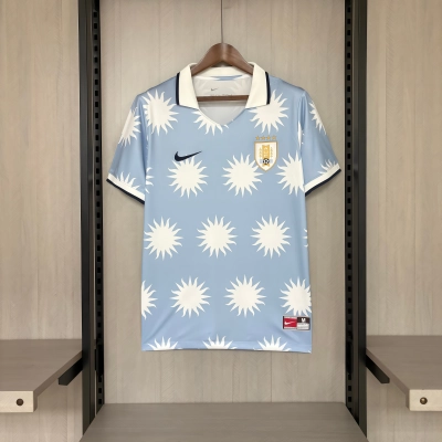  2026 World Cup Uruguay Blue Jersey  02