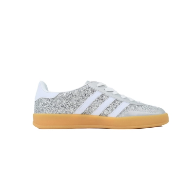  Adidas Samba Silvery White JR288 02