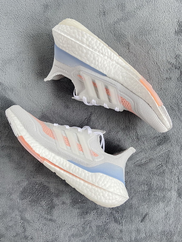  adidas Ultra Boost 21 White Pink FY0396