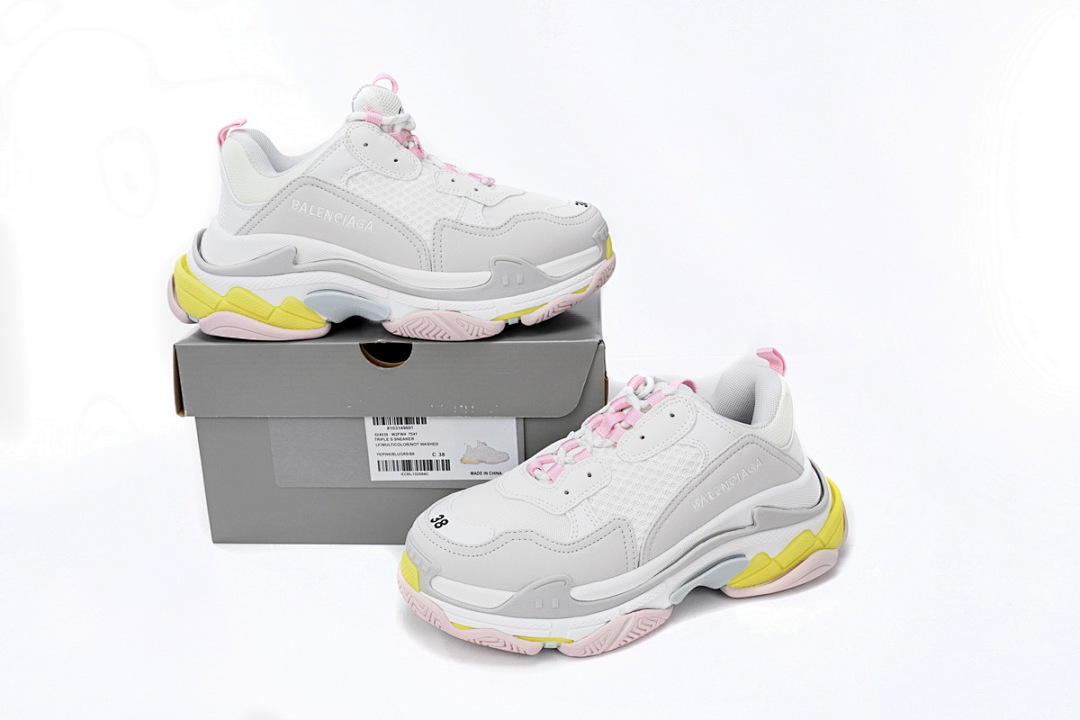  Balenciaga Triple Light Pink W2FW4 7541