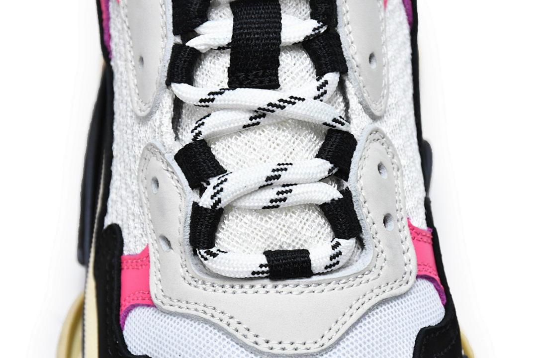  Balenciaga Triple S Noir Rose W09O6 5671 