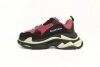  Balenciaga Triple S Black Red GreyW06E1 1006 