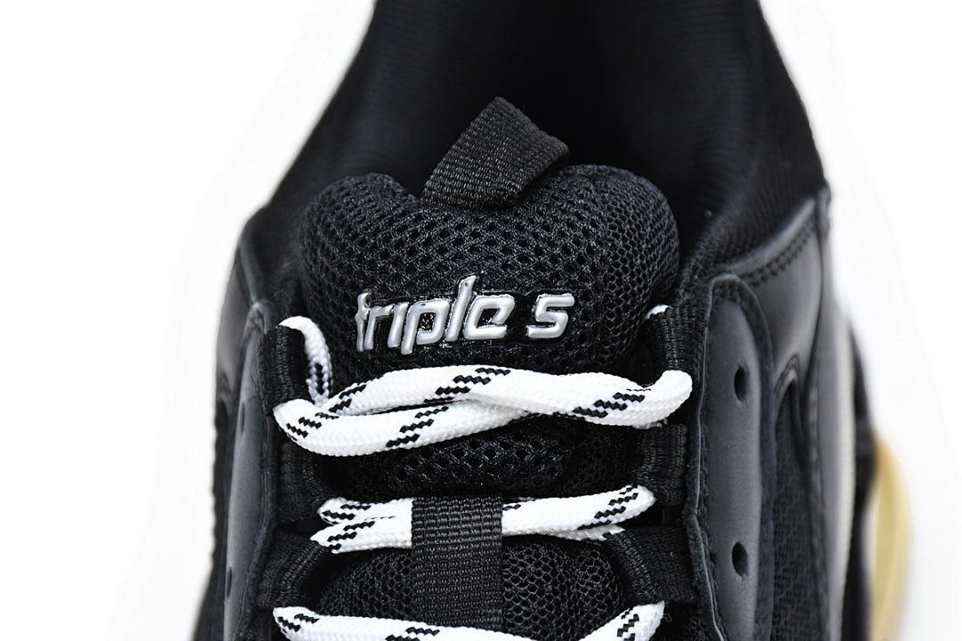  Balenciaga Triple S Noir Rouge W0901 1000