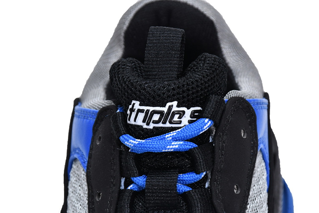  Balenciaga Triple S Noir Blanc Bleu W2CA1 4124