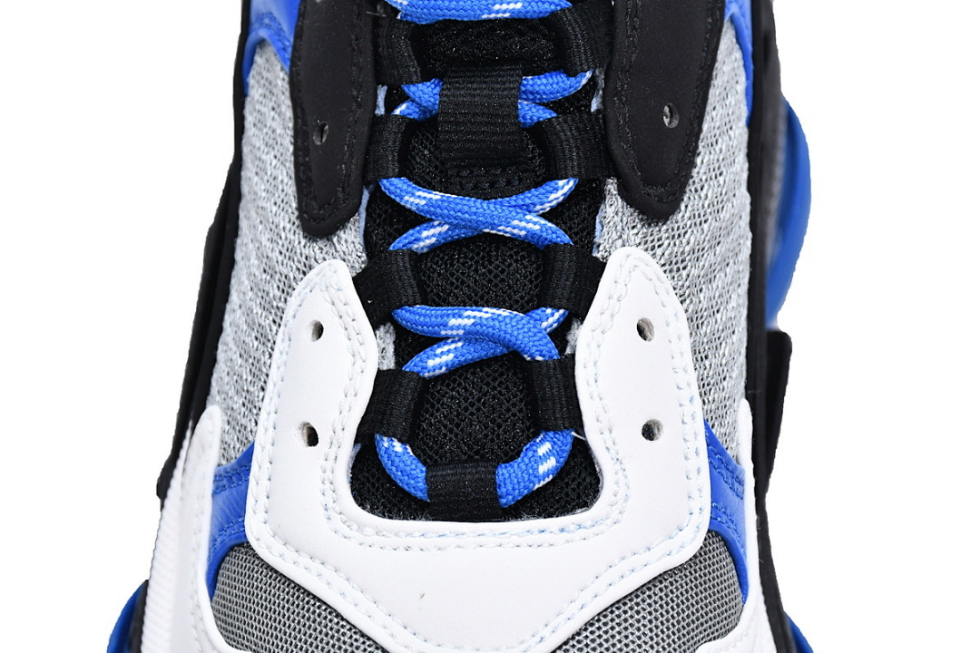 Balenciaga Triple S Noir Blanc Bleu W2CA1 4124