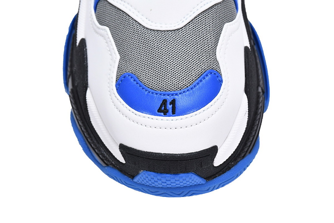  Balenciaga Triple S Noir Blanc Bleu W2CA1 4124