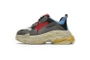  Balenciaga Triple S Blue Red W09O2 4365