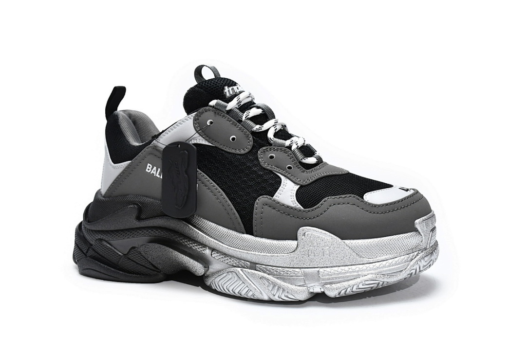  Balenciaga Triple S Graded Grey W2FA1 9108