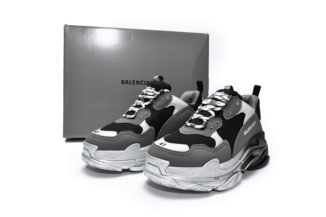  Balenciaga Triple S Graded Grey W2FA1 9108