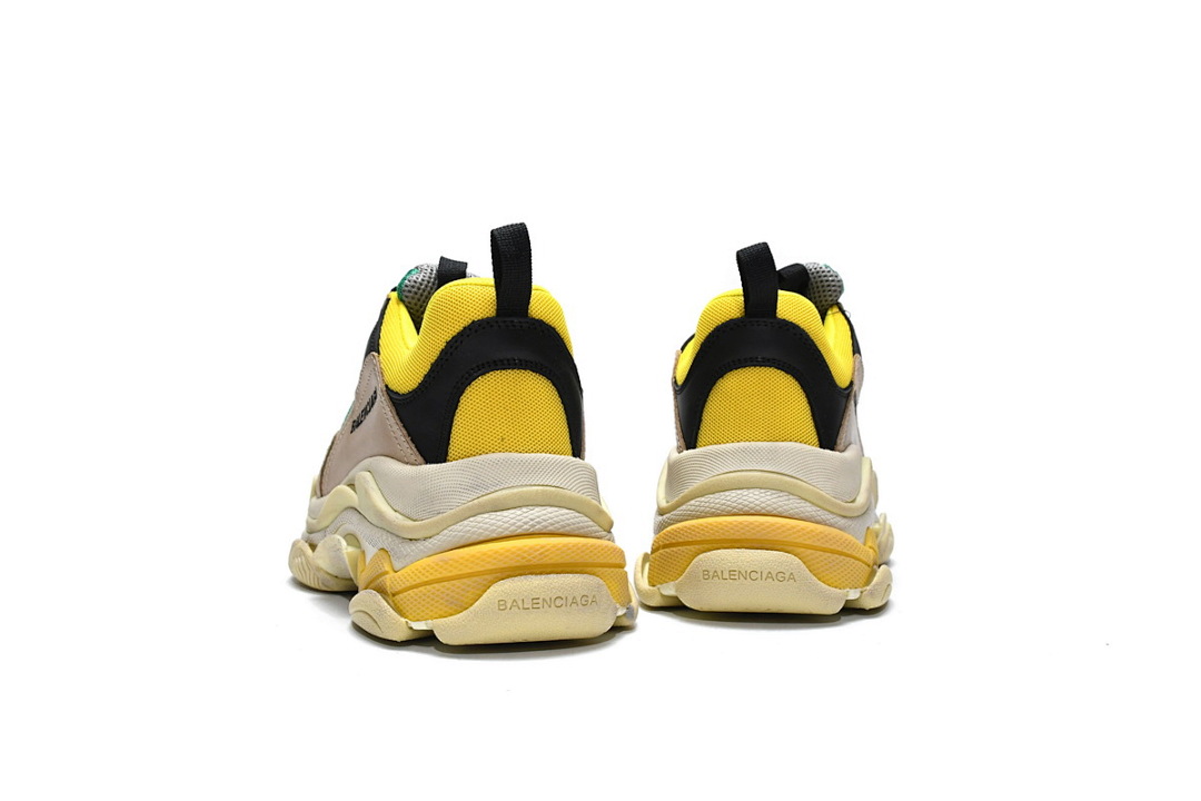  Balenciaga Triple S Verde-Amarillo W06E3 7070 