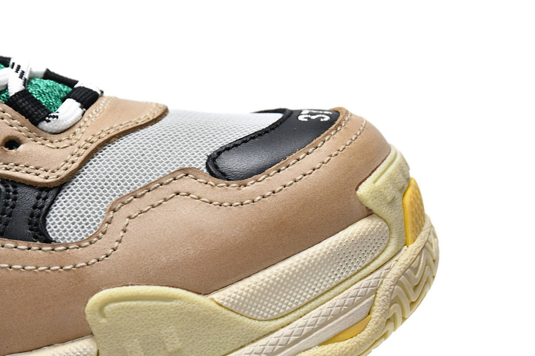 Balenciaga Triple S Verde-Amarillo W06E3 7070 
