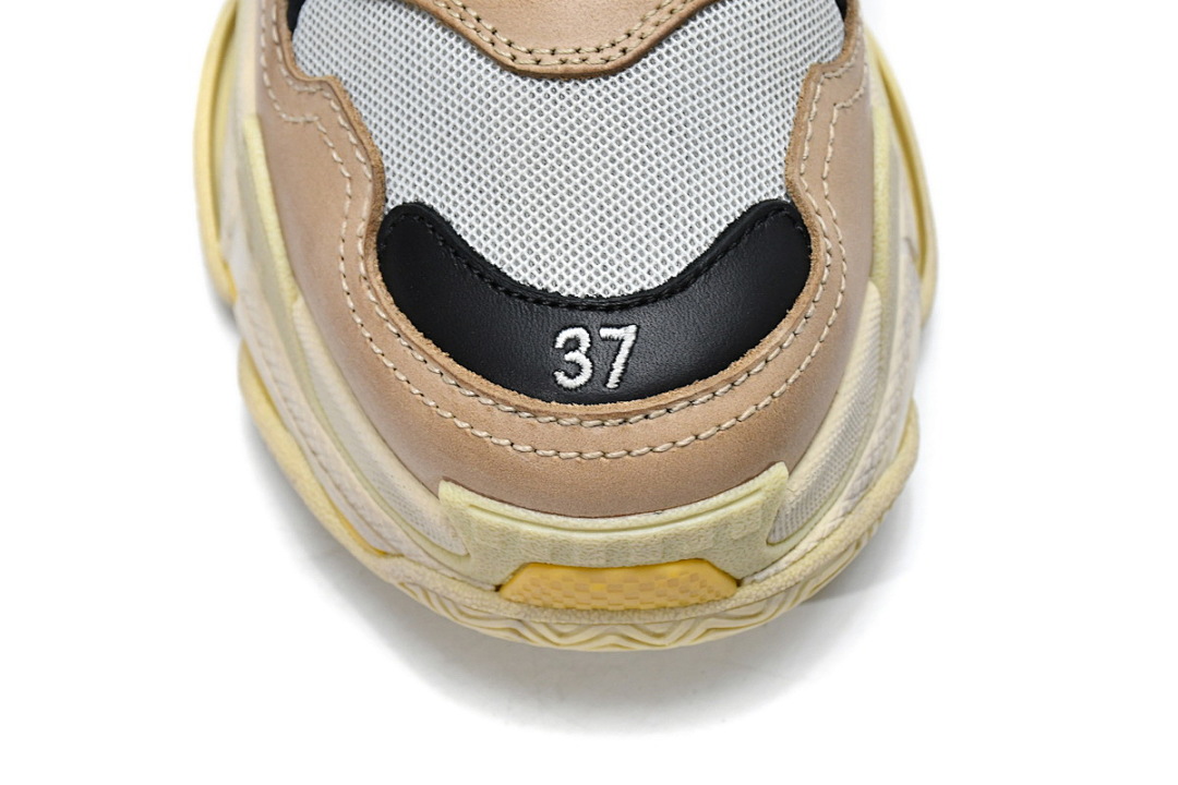  Balenciaga Triple S Verde-Amarillo W06E3 7070 
