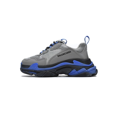  Balenciaga Triple S Grey Sapphire W09ON1 9018 01
