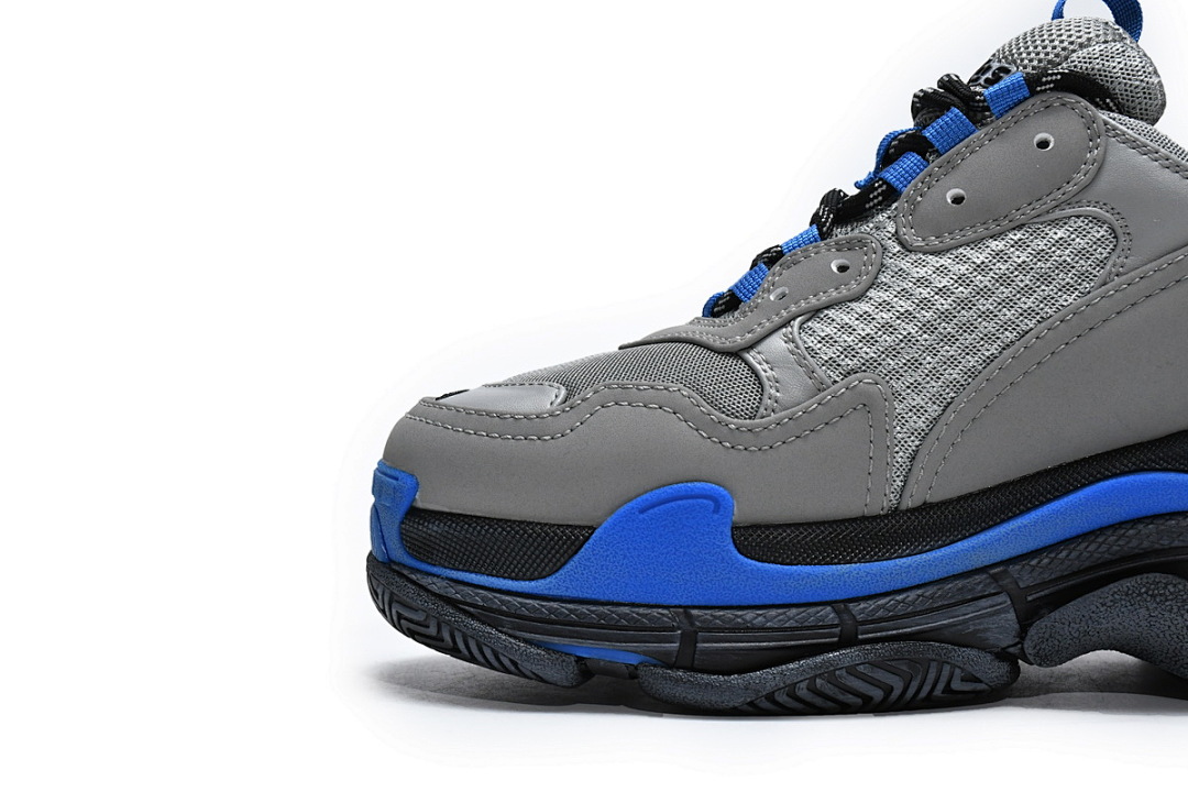  Balenciaga Triple S Gris Zafiro W09ON1 9018
