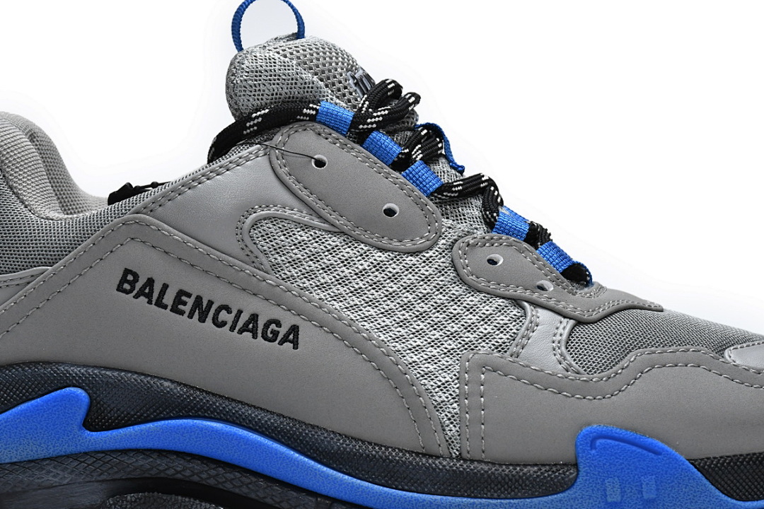  Balenciaga Triple S Gris Zafiro W09ON1 9018